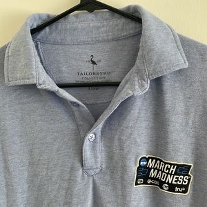 NCAA March Madness Polo by Taylorbyrd Size XL Blue